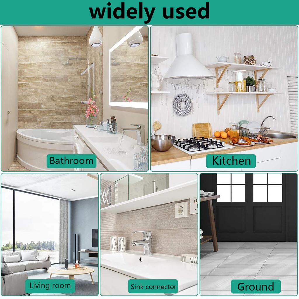 9PC Silicone Caulking Tool Set Metal Scraper Sealant Remover Finishing Tool For Grout And Tile Edges