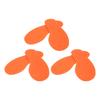 3 Pairs   Marker PVC Colorful Foot Shaped Training Pad Toy for Indoor Outdoor