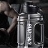 Handle Sports Water Bottle 1.6L/2.6L Gym Cycling Cup Accurate Calibration Travel Bottles  Fitness
