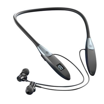 60 Hours Playback Wireless Bluetooth 5.3 Headphones Neckband Bass Stereo Sports Waterproof Headphones with Microphone