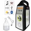 Lampa Solar Led Kemping Głośnik Latarka Turystyczna Bluetooth Usb Powerbank