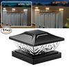 D2 1pc For 3.5x3.5 4x4 4.5x4.5 5x5 Posts In Garden Decor Outdoor Waterproof 2 Mode Post Lights Solar Powered Deck Fence Lights