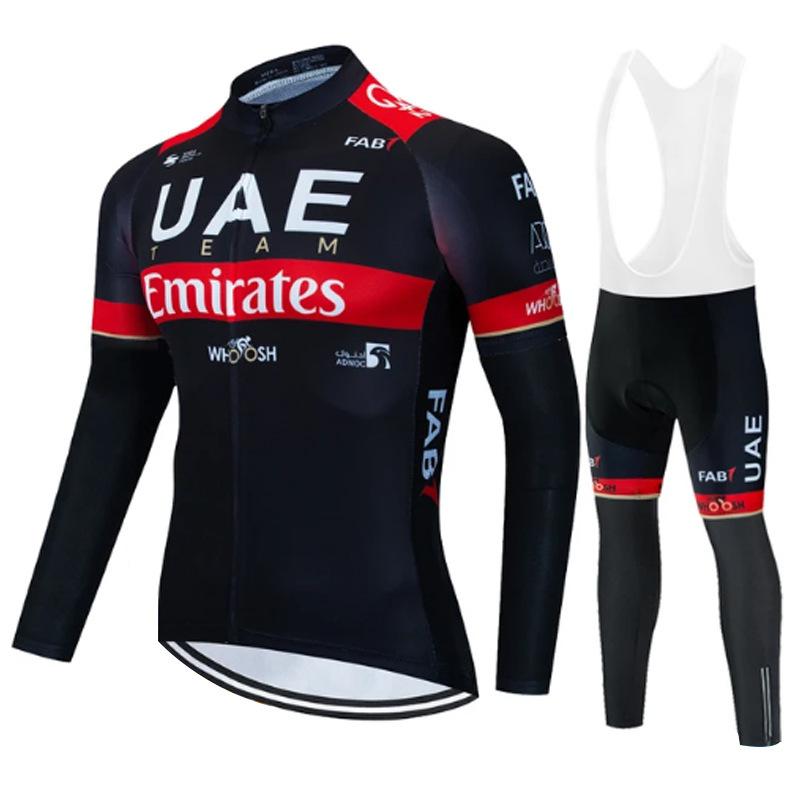 Herbst und Winter VAE Rennrad Radsportanzug Langarmanzug, Radsport Thermischer Fahrradanzug