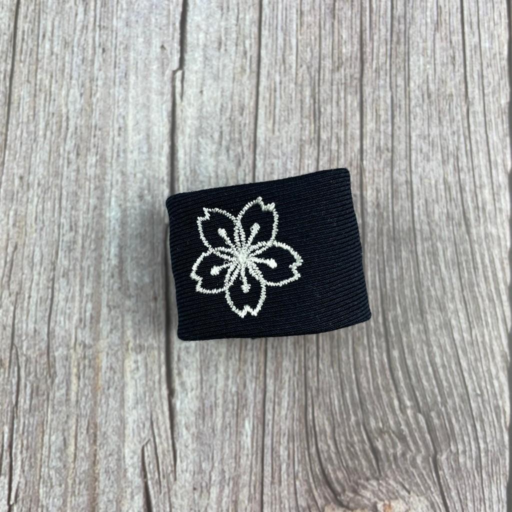 Childrens Triangular Scarf And Tie Buckle With Silk Material For School Uniform Details