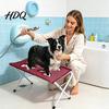 Dog Grooming Hammock Stand Stand Foldable Cat Bath 8-Hole Pet Elevated Platform Washing Station for Small Medium Dogs Nail Trimming And Bathing