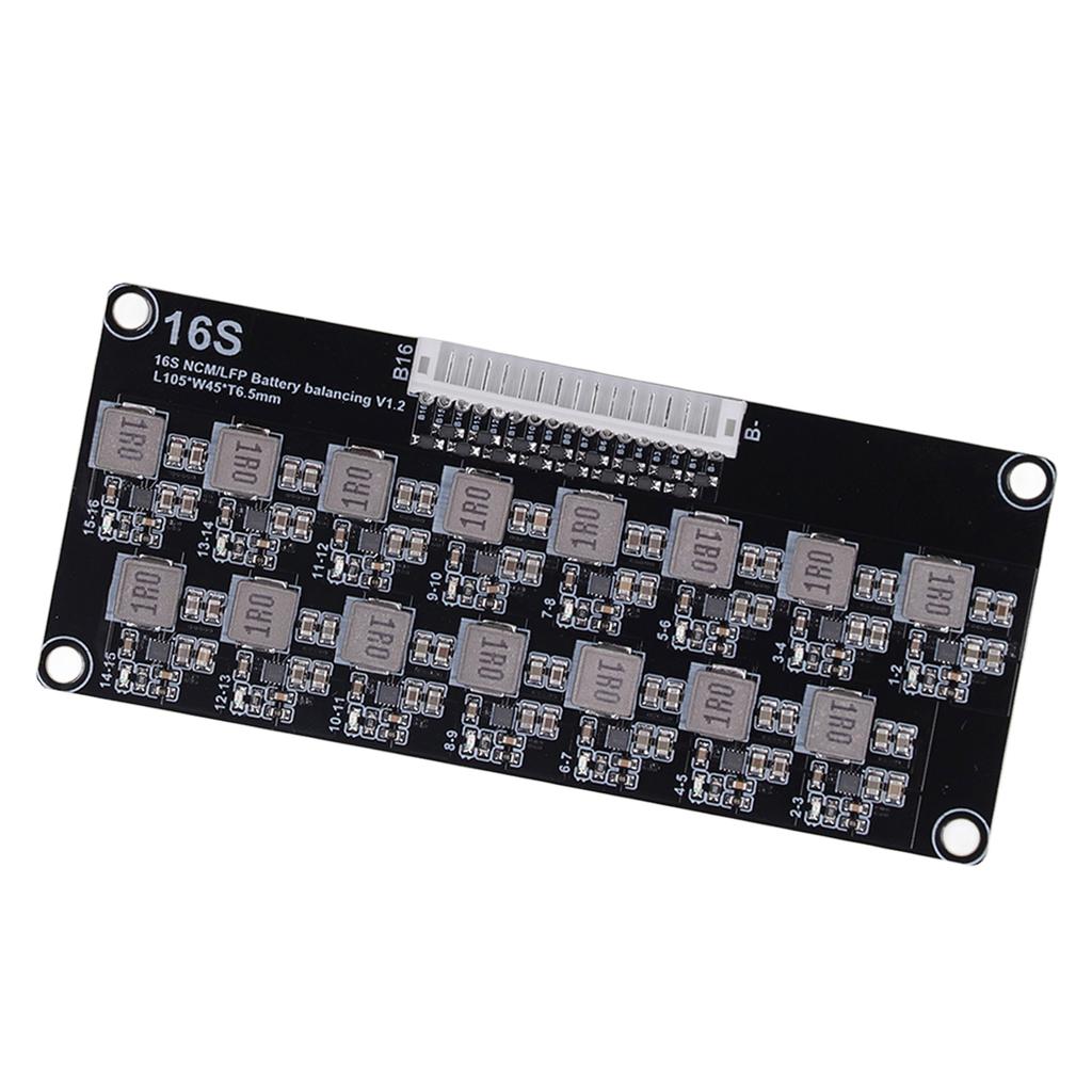 16S Aktiver Batterie-Equalizer mit Verkabelungskabel Induktive Batteriepack-Balancer-Platine 2?4,5 V