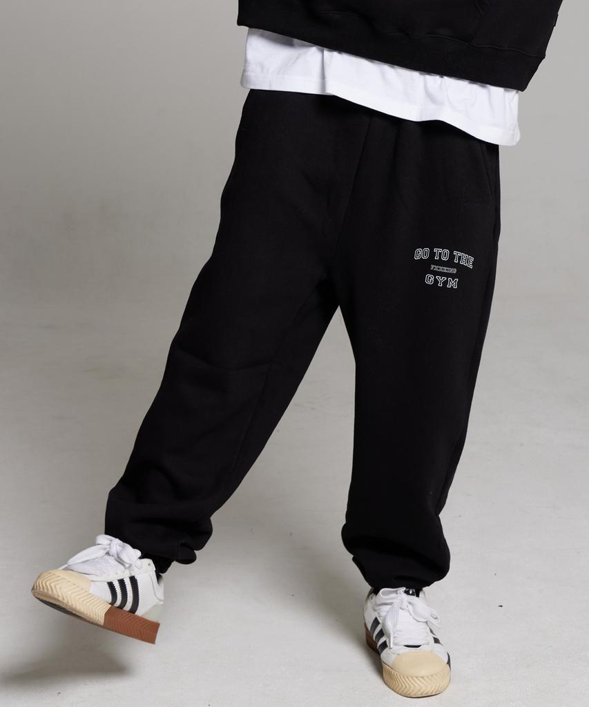 CREAM SODA LAB Go To The Gym Training Jogger Pants Black
