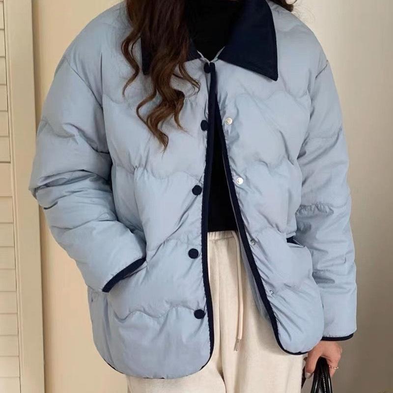 Coat for Women Fleece Thickened Plush Winter Double Layer Windbreaker Oversize Casual Jacket