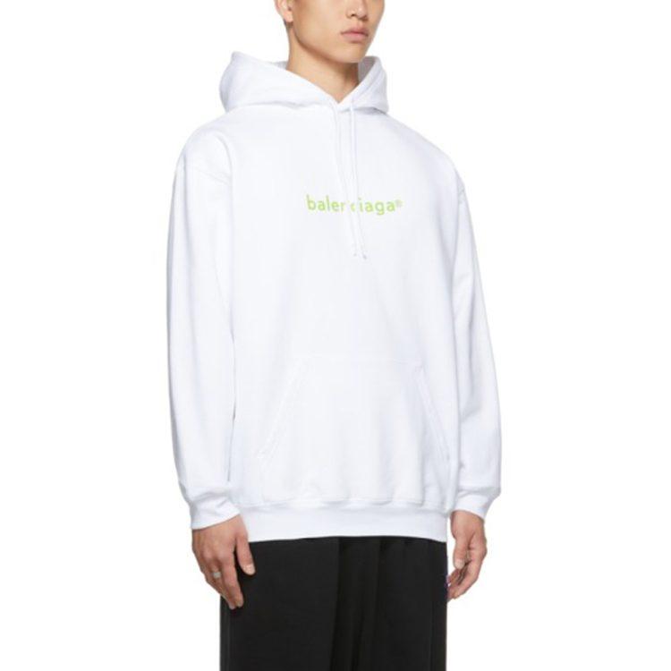 Balenciaga Sweatshirt Loose Fit Men's White 570811TIV559152