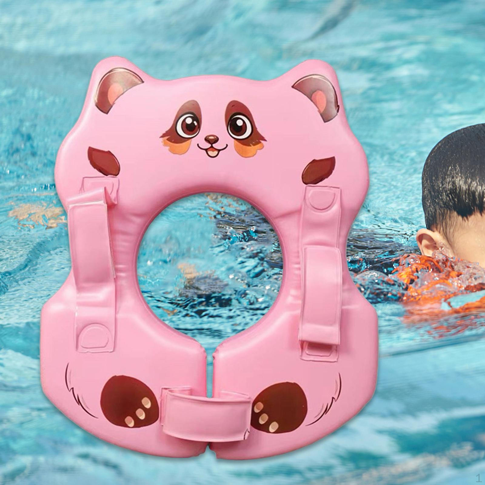 

Детский надувной круг мягкий, не переворачивающийся, для младенцев от 2 месяцев до 3 лет, розовый Pink