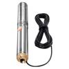 Pompa Sommergibile per Pozzi Profondi Pompa dell'Acqua in Acciaio Inossidabile Potenza di Ingresso 1100W, Prevalenza Massima 279ft, Portata 65l/min Con Scatola di Controllo Esterna per