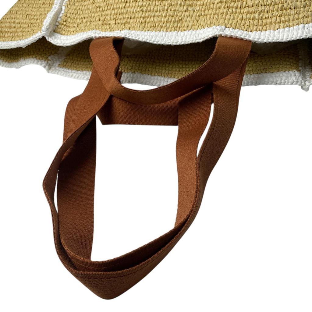 Used MARNIShoulder Bag beige/Brown Raffia Women