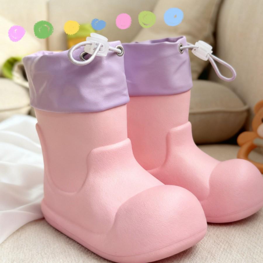 Dopamine EVA Kinder Wasserdichte Rutschfeste Leichte Gummistiefel für den Kindergarten