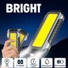 LED COB Work Light 2×18650 Camping Torch Light Magnetic Flashlight  Outdoor Night Lighting
