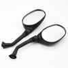 1 Pair Anti-Fall Round Motorcycle Side Rearview Mirrors For For Mountain Road Bike Motorcycle Bike Rear View Mirror Holder