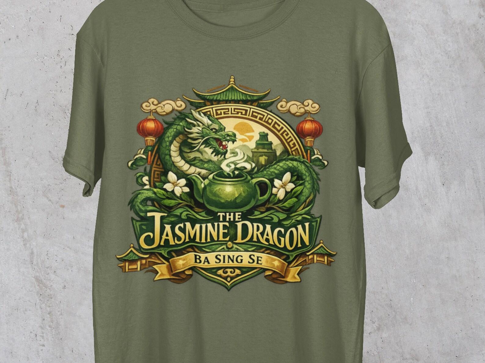 Jasmine Dragon Tea Shop Shirt, Uncle Iroh T Shirt, Avatar T Shirt, The Last Airbender Shirt 4XL