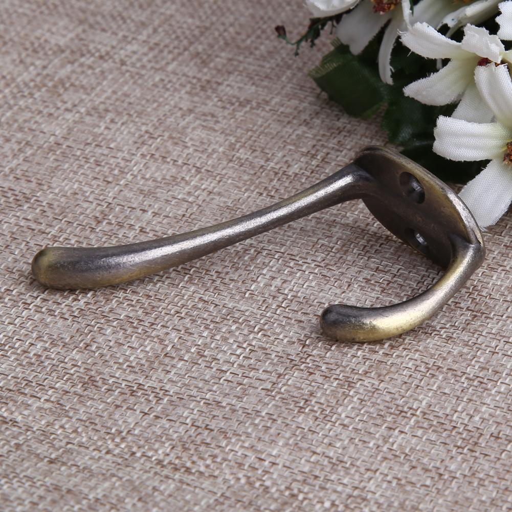 Vintage Cloth Coat Bag Hat Hanging Hooks Bronze Wall Hooks Clothes Hook for Key Towel Bags Hat