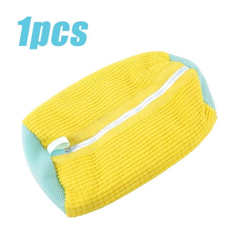 Worek do prania butów Torba na pranie wielokrotnego użytku zapinana na zamek błyskawiczny 360° Wszechstronne czyszczenie Obuwie sportowe Usuwanie zabrudzeń Worek do czyszczenia butów