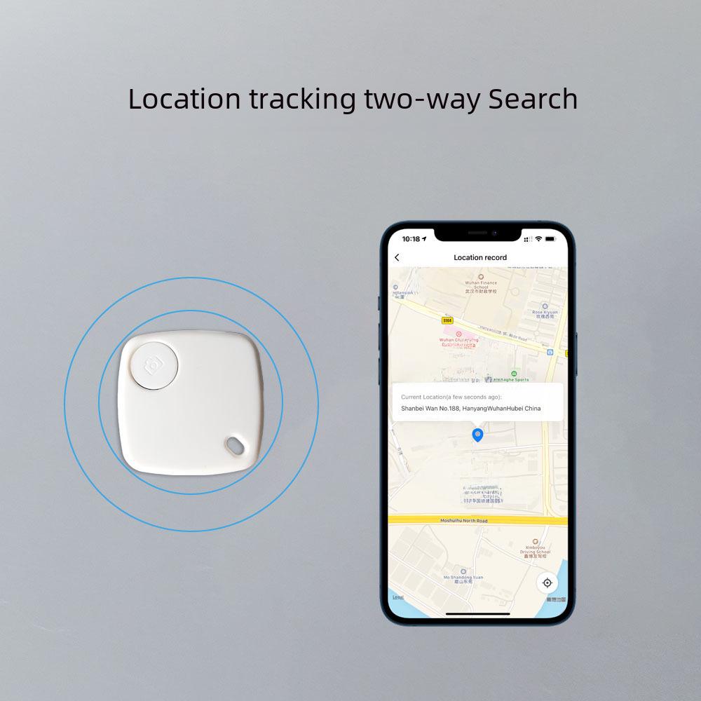 Tuya Smart: Apple & Android-compatible Bluetooth tracker for two-way search, anti-theft, and anti-loss.