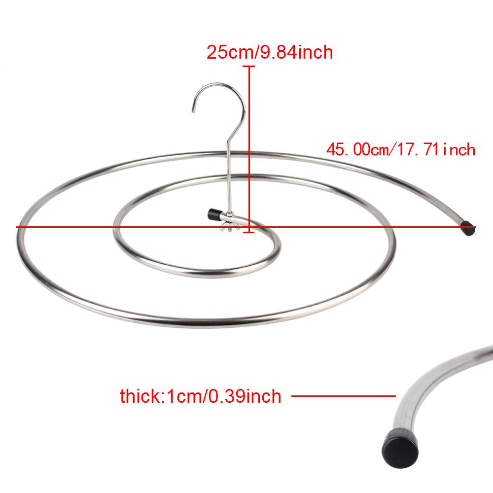 Döner Kurutma Rafı Battaniye Askısı Paslanmaz Çelik Yerden Tasarruf Yuvarlak Spiral Yorgan Çarşaf Askısı Ev Depolama Açık Hava Ev Balkon Askısı