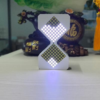 Cyber Style LED Electronic Hourglass with Gravity Sensing 1-30 Min Timer DIY Digital Sand Clock Decompress Toys Technology Sense