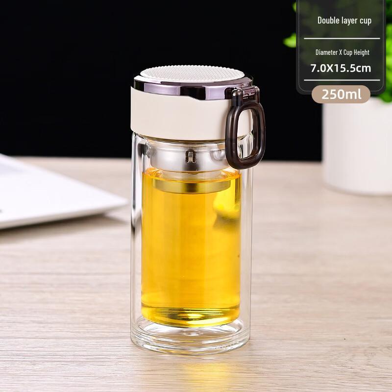 Shangqi Double-Layer Borosilicate Glass Cup