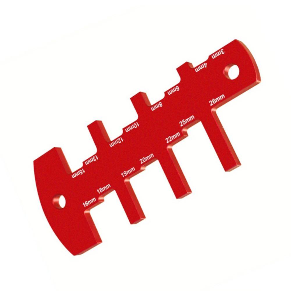 Precise Measurement Router Depth Gauge Aluminum Construction Precision Gauge Tool  Woodworking Shop