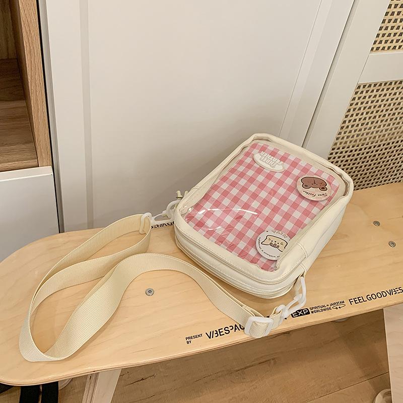 Summer Mobile Phone Bag Women'S Two-Dimensional Cute Pain Bag Student Leisure Travel Messenger Bag Small Satchel