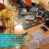 10-Piece Playing Card Box, Trading Card Case, Card Storage Organizer, Clear Card Case, for Gaming Cards, Plastic Storage Box