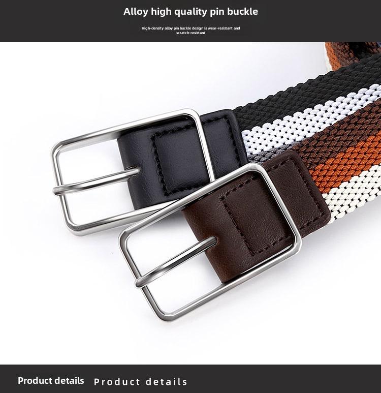 2020 Unisex Elastic Braided Belt - Versatile, Comfortable, Hot Summer Style