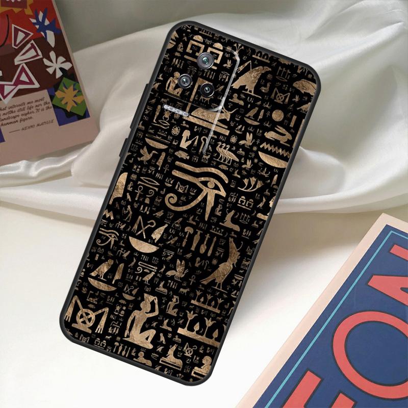 Egypt Egyptian Pharaoh Case For Xiaomi 13T 14T 15T 17 Pro 14 15 Ultra POCO X7 Pro X3 X5 X6 F5 F6 F7 F8 Ultra Coque