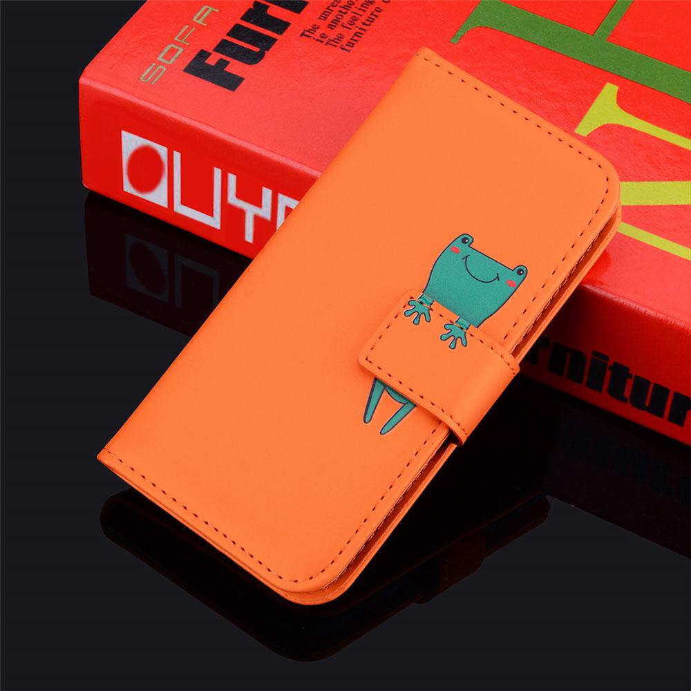 Skórzane etui z klapką do telefonu xiaomi 11 POCO X3 10T Redmi Note 9 8 Pro 7A 8A 8T 9A 9C z kreskówkowym kotem, zwierzątkiem, portfel, etui na telefon fundas