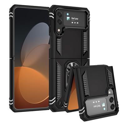 Suitable for Samsung Z Flip5 Sergeant Ring Anti Fall Protector Fold4 Folding Bracket Mobile Case