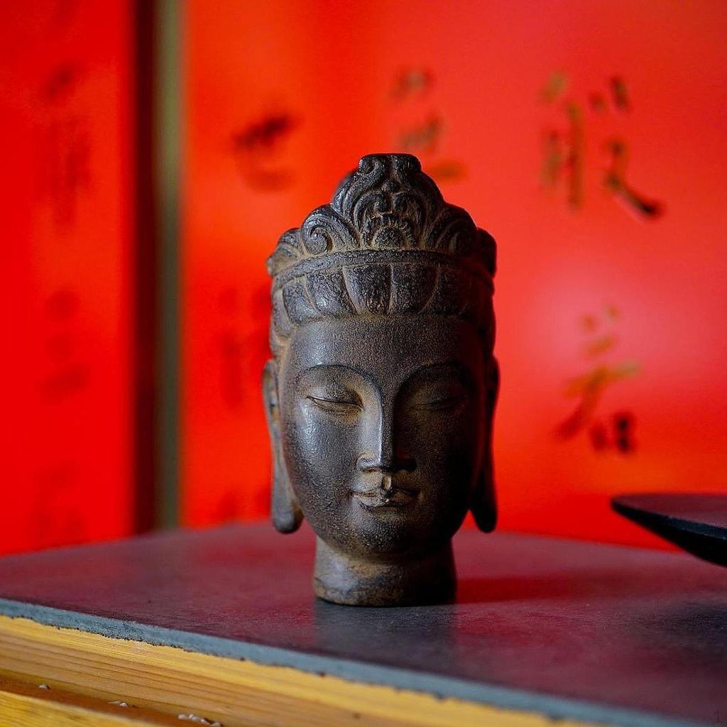 Buddha Head Figurine for Home Decor And Gift Giving