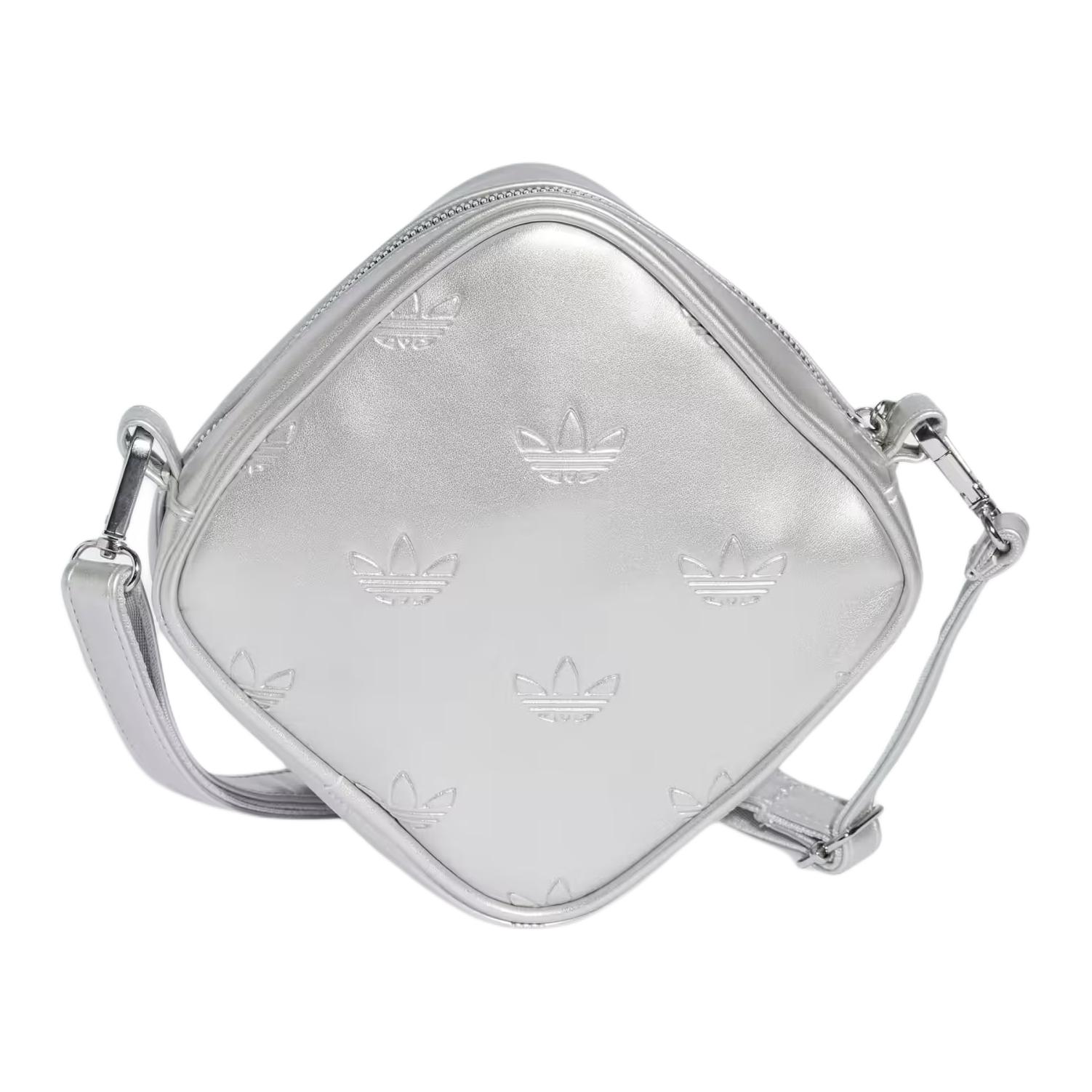 

Adidas Оригинальная сумка Adicolor в форме ромба Adidas JW0051 металлик серебряный