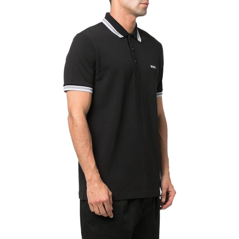 Boss HUGO BOSS Logo Embroidered Short Sleeved Polo Shirt 50469055-001