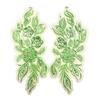 Floral Embroidery Sparkling Lace Accessories Sequined Appliqued Pattern National Style Lace Handmade DIY Material