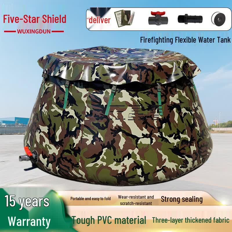 Portable Foldable PVC Water Storage Tank 0.5 Ton