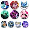 Funny Subspace Sword Medkit Meme Badge Anime Game P-Phighting Lapel Pins Cartoon Brooch for Bag Hat Ornament Friend Jewelry Gift