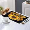 1PC Sunflower Printed Placemats, Perfect for Protecting Your Table, Ideal for Home Kitchen Use And Festive Party Decorations