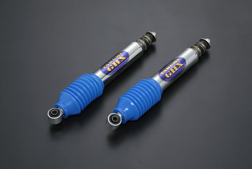 Rim MONO Front Shock Absorbers Set of for 200 Series Hiace TAKUMI-GHX (50mm-80mm Lowering), 2, Silver, 2/4WD