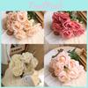 Premium Silk Rose Flower Arrangement For Wedding Celebrations And Party Decor