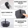Fly Fan for Tables with Holographic Blades Food Spinning Fan Keep Flies Away Flexible Fly  Fan for Picnic Kitchen Party