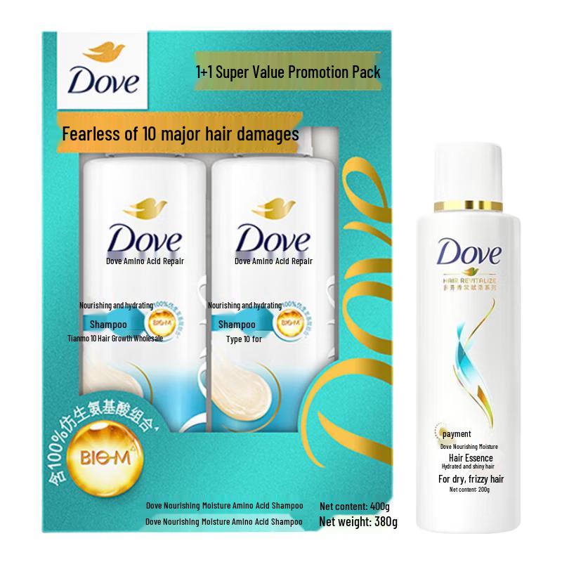 Dove Nourishing Moisture Hair Care Set