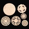 1 Pezzo Multi-stili Parete Porta Mobili Parti Angolo Applicazioni Cornice Legno Intagliato Intaglio Legno Decorativo Figure in Legno Artigianato