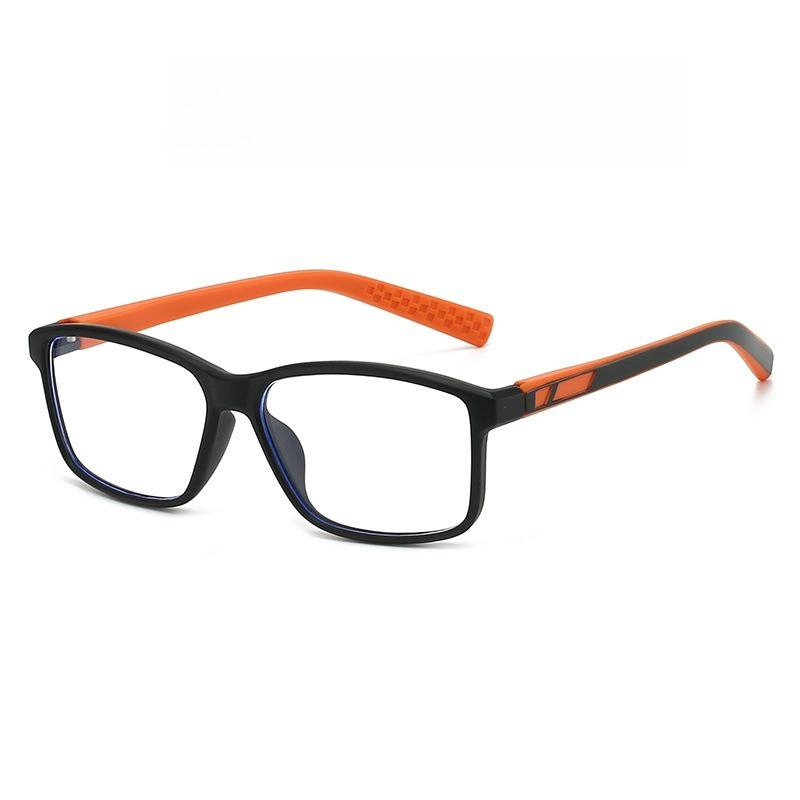 New Sport Spring Leg Anti Blue Light Reading Glasses Ultra Light Advanced Matte Texture Casual Unisex Eyeglasses 0 To +4.0