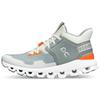 On Cloud Hi Cushioning Slip Resistant Abrasion Resistant Low Top Running Shoes Women's Gray Blue 28.99467