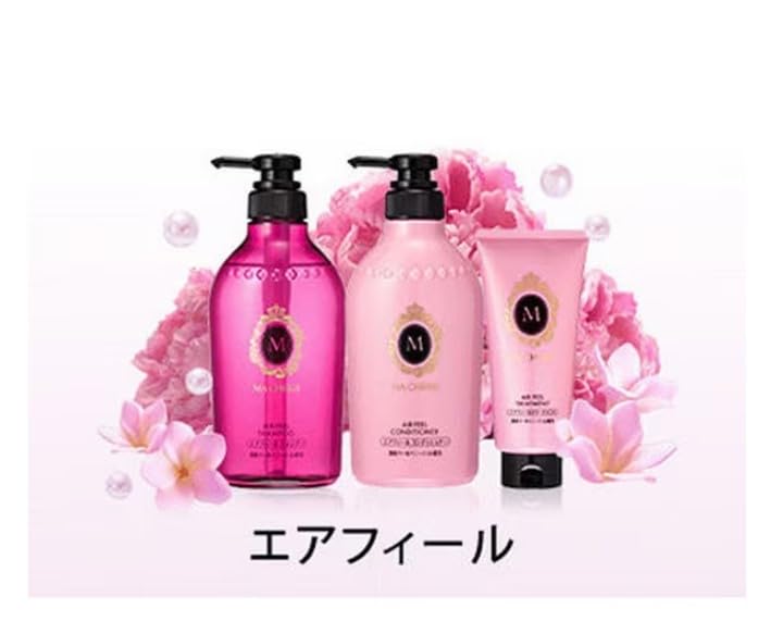 2 Total of 4 MA CHERIE Air Feel Shampoo Conditioner Refill [2 Types, Sets, Purchases] &