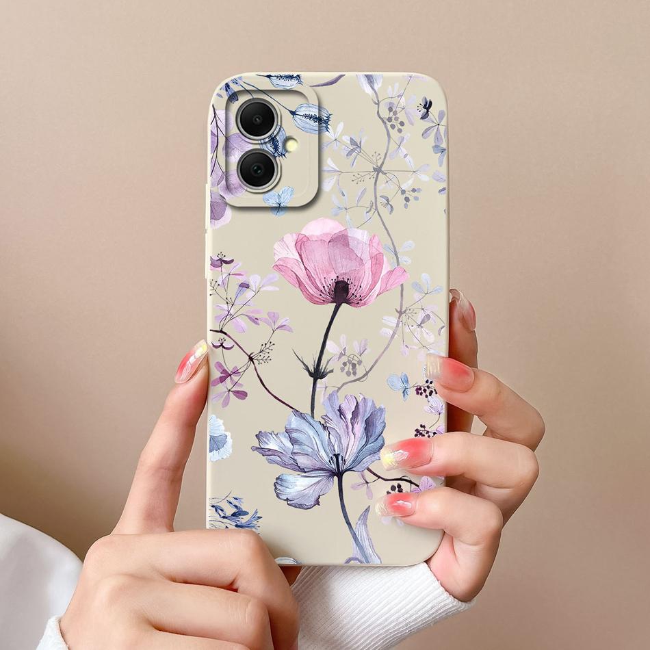 

Чехол для Samsung Galaxy A06 Смешной узор Улучшенный Жидкий Силикон Полная Защита Защита от Падений Funda Для Samsung A 06 Чехол для Телефона Samsung A06 (4G)