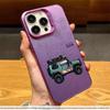 Silver Off-road Vehicle Phone Case for iPhone 12 Pro Max to iPhone 17 - 15-Color Niche Design
